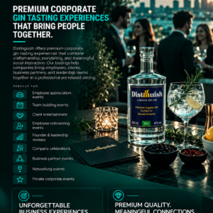 Corporate Gin Tastings