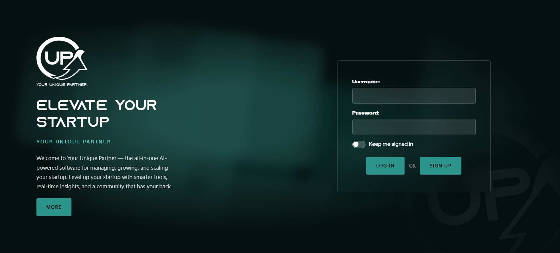 YUP-Software-Login